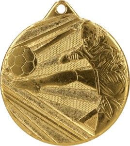 Personalizowany Medal Piłkarski z Własnym Grawerem – Szybka Realizacja, Nagroda dla Drużyny/Turnieju