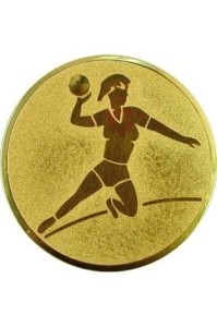 Emblemat aluminiowy A5piłka ręczna Rozmiar 50 mm 