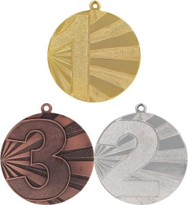 Medal Złoty/Srebrny/Brązowy za [1./2./3.] Miejsce, Personalizowany Grawer - PROMOCJA