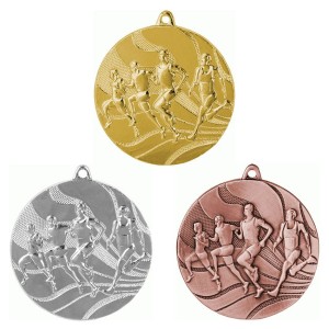 UNIKATOWY Medal Sportowy Bieg (Wytrzymałość/Górski/Trail) - Trofeum Osiągnięcia - Prezent