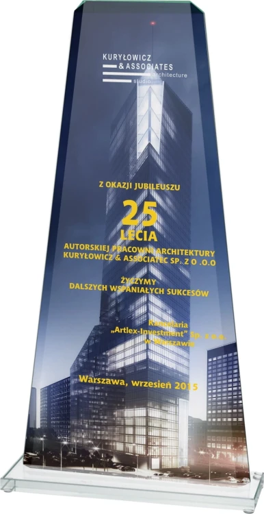 GS108-25 Rozmiar CZYSTE SZKŁO