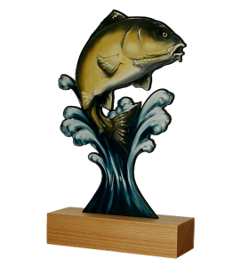 Statuetka wędkarstwo WL-FIS, Statuetka duża ruba