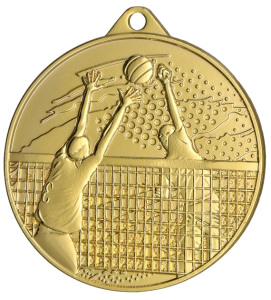 Medal Siatkarski – Mistrzowski Dynamiczny Serwis z Grawerem