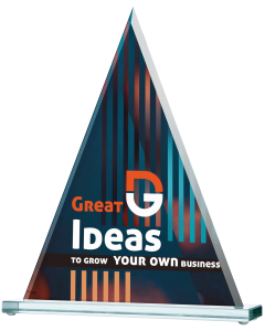 Puchar Szklany z Grawerem (Wersja Budżetowa) – Tani Gadżet Firmowy / Upominek Reklamowy.