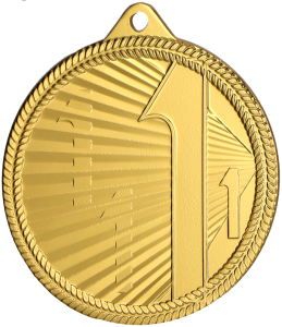 Złoty Medal Sportowy 5cm z Personalizacją - Twoja Nagroda, Twoja Historia!