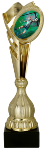 Puchar bramkarski plastikowy 7249/SOC-3 Statuetka bramkarska , Puchar dla Najlepszego Bramkarza