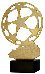 STATUETKA PIŁKA METAL - Prestiż w Niskiej Cenie