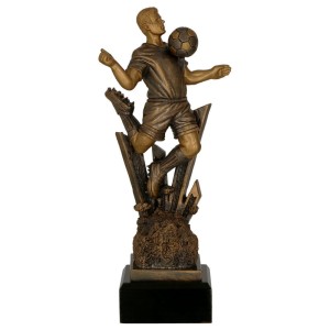 MISTRZOWSKA STATUETKA Piłkarz – Odlew Premium 23 cm | Nagroda dla Najlepszego Zawodnika