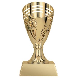 Statuetka Piłkarska HIT CENOWY– Tani Puchar z Grawerem (Złoto, Srebro)
