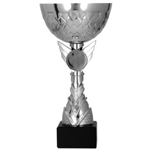 Srebrny Puchar Metalowy na Marmurowej Podstawie – Klasyczne Trofeum Sportowe