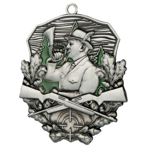 Medal Stalowy HIT Myślistwo– Honor Myśliwego 80mm: Trofeum z Tradycją