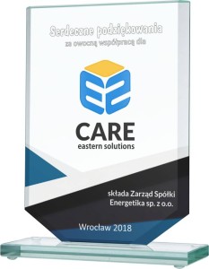 Trofeum szklane ogólne grawerowane GS115-25    25 cm