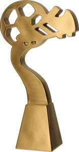 Złoty Puchar Piłkarski ODLEW Grawer Nagroda - Trofeum Mecz Piłka Nożna